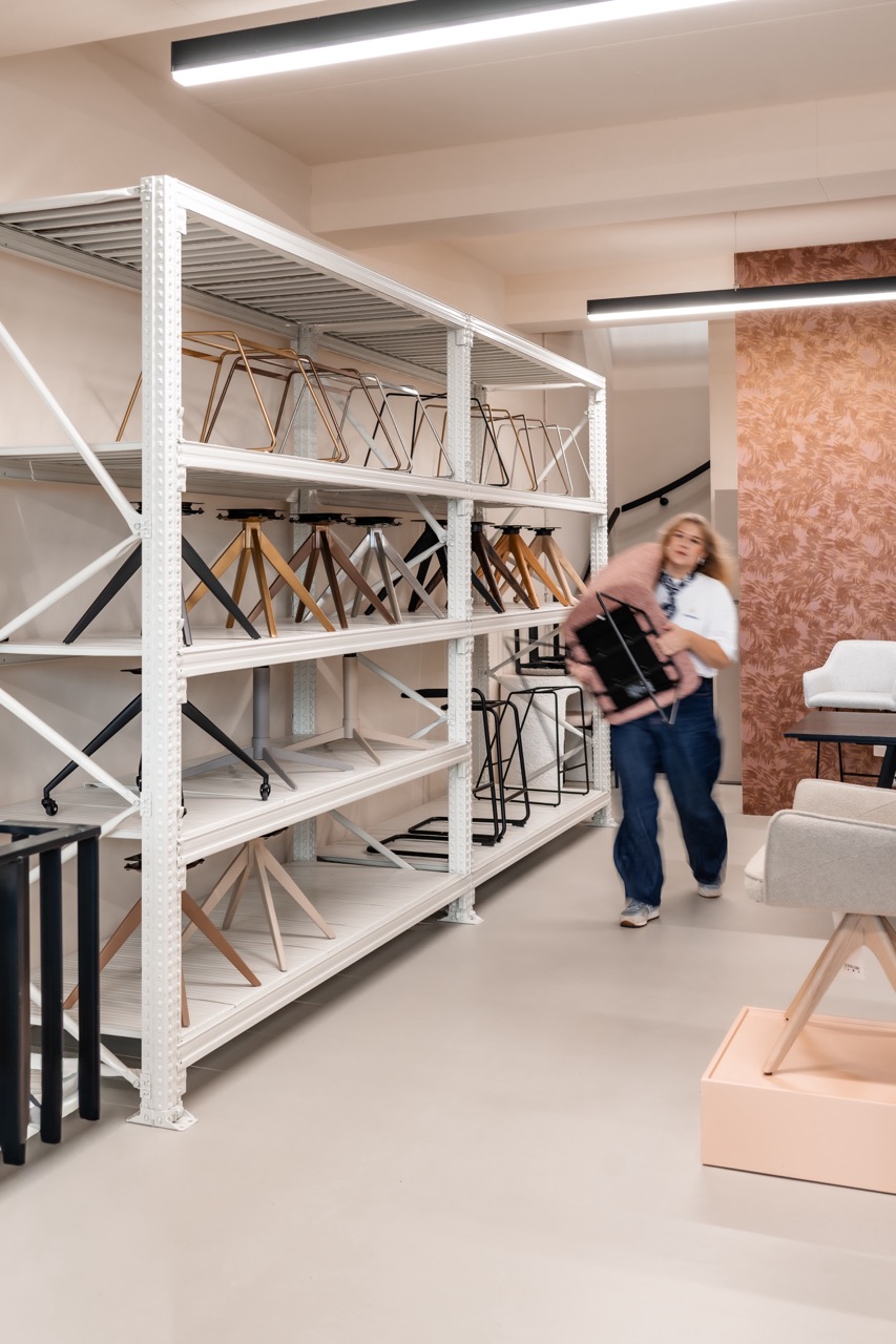 Kantooropstelling met meerdere stoelen